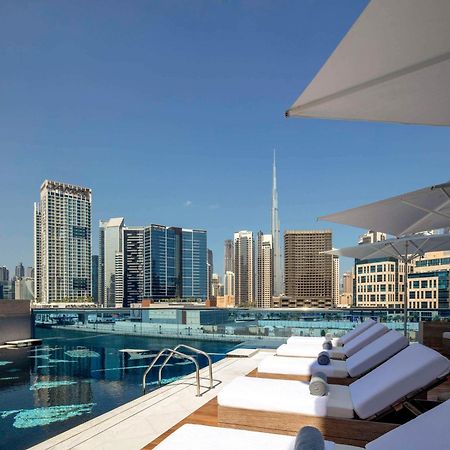 Hyde Hotel 두바이 외부 사진 View from the rooftop pool