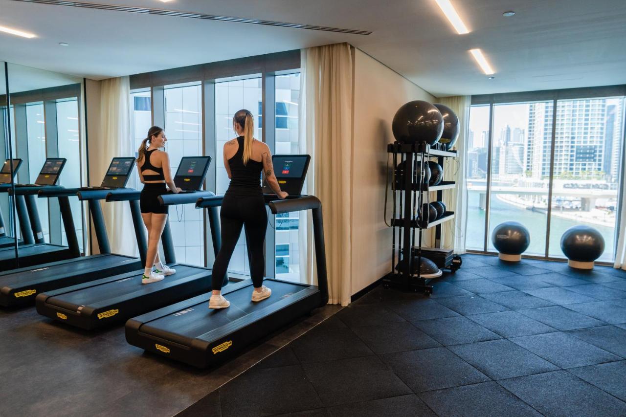 Hyde Hotel 두바이 외부 사진 The gym at the hotel